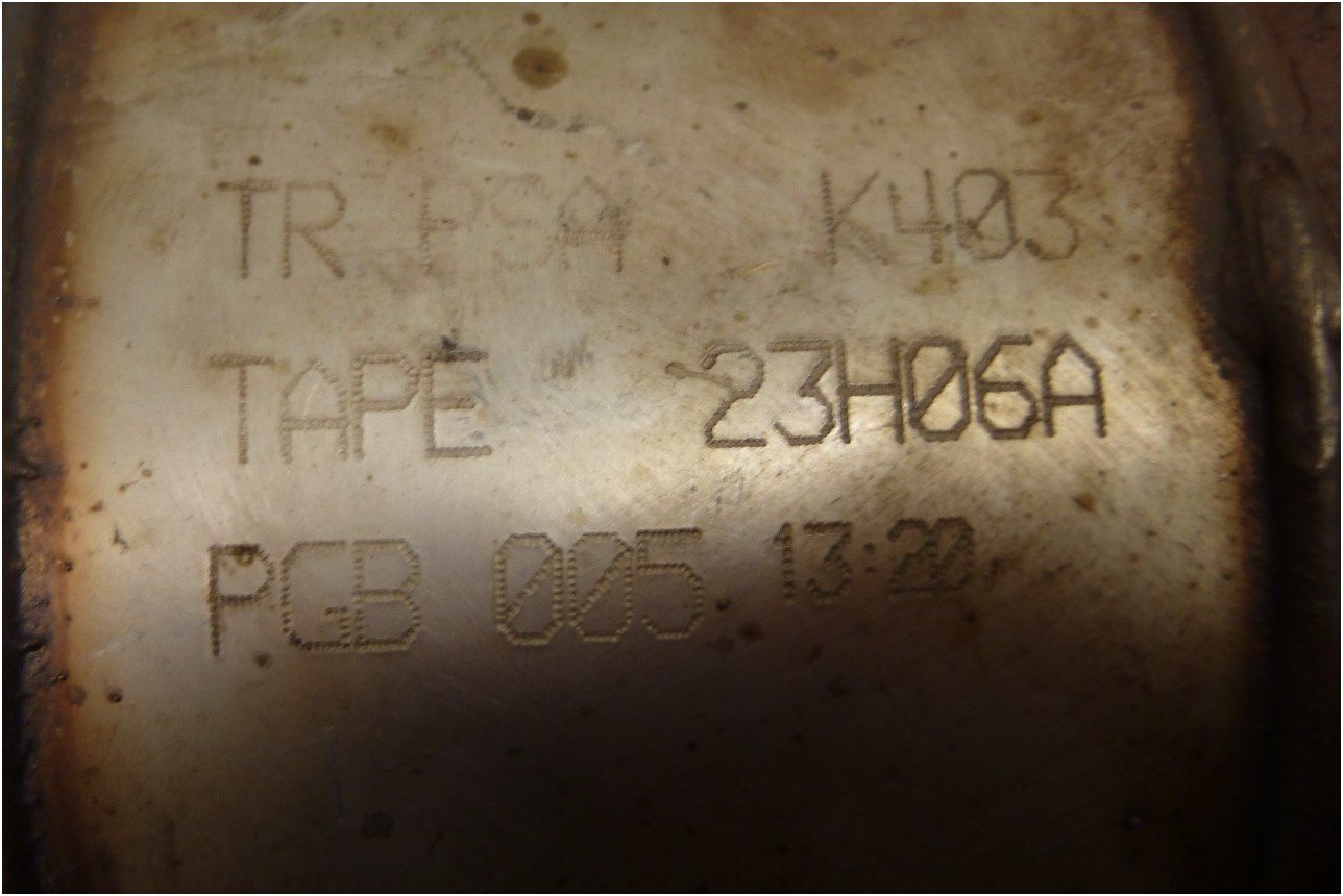 Καταλύτης 2,0 HDI Peugeot 407 RHR K403 1731PV main product photo