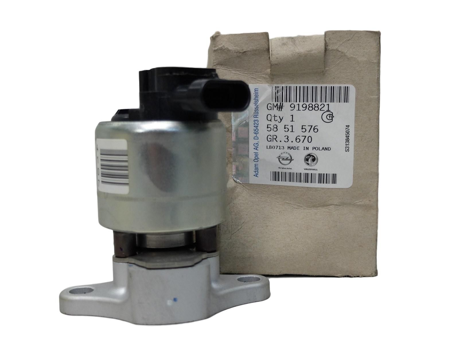 Βαλβίδα Egr Νέο Γνήσιο Opel 9198821 5851576 main product photo