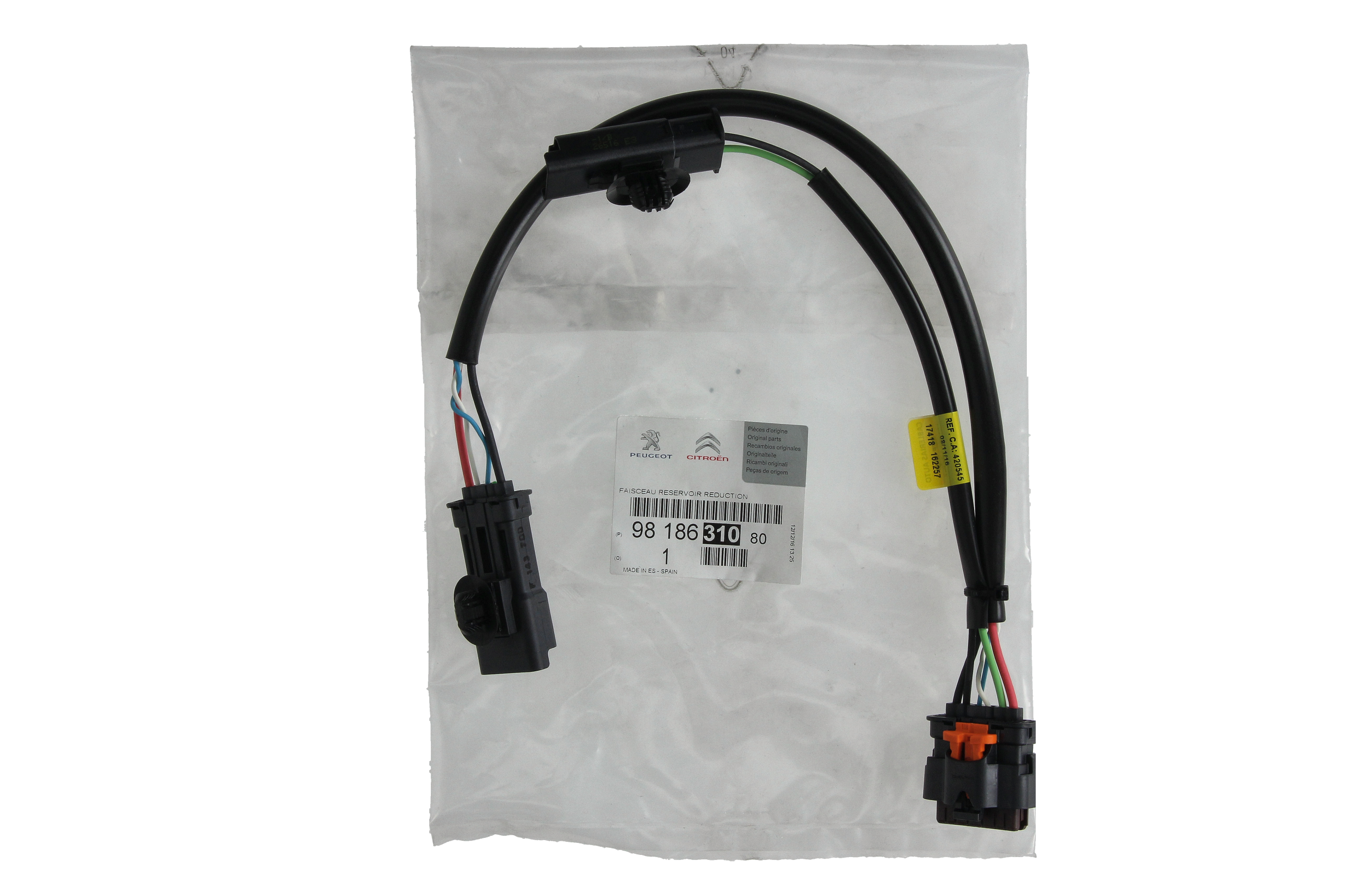 Σωλήνας μεταφοράς AdBlue Γνήσιο 9818631080 Citroen Peugeot main product photo