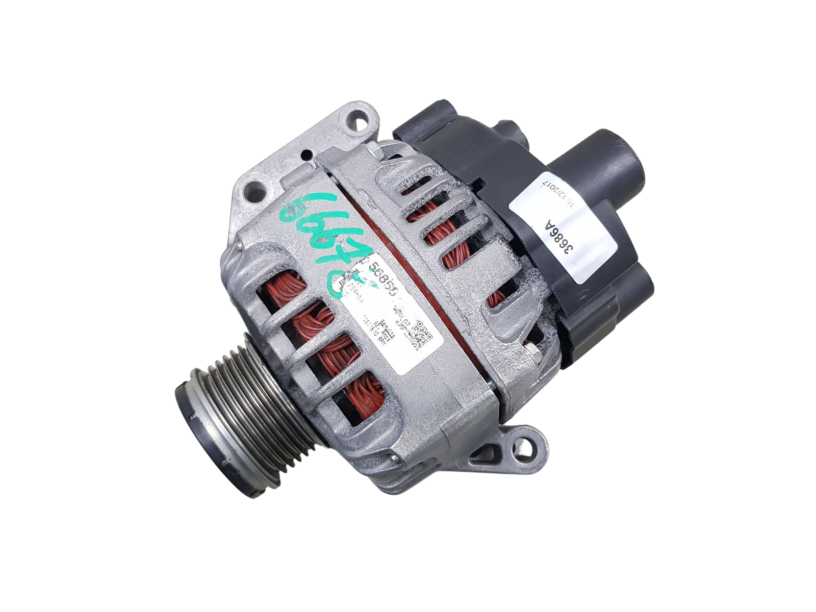 Δυναμό 56858 75A 100864 Valeo Fiat Opel Ford Suzuki main product photo